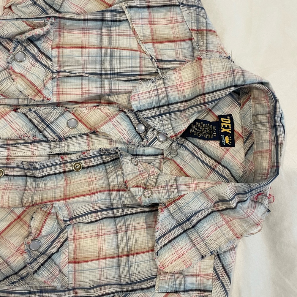 Dex plaid dress XS